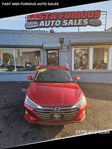 2020 Hyundai Elantra for sale at FAST AND FURIOUS AUTO SALES in Newark NJ