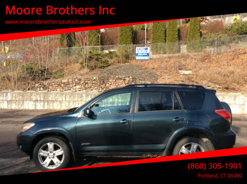2008 Toyota RAV4 for sale at Moore Brothers Inc in Portland CT