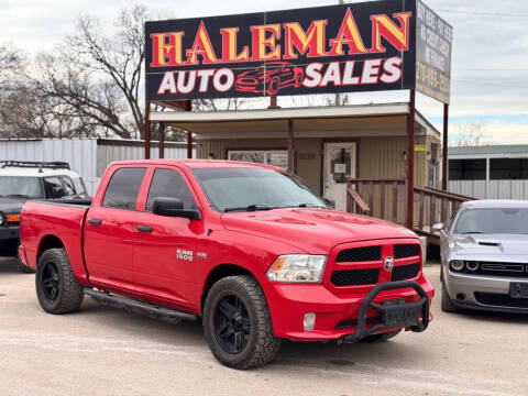 2016 RAM 1500 for sale at HALEMAN AUTO SALES in San Antonio TX
