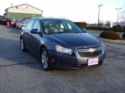 2013 Chevrolet Cruze for sale at Vehicle Wish Auto Sales in Frederick MD