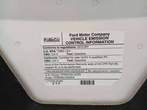 2015 Lincoln MKZ Hybrid Black Label