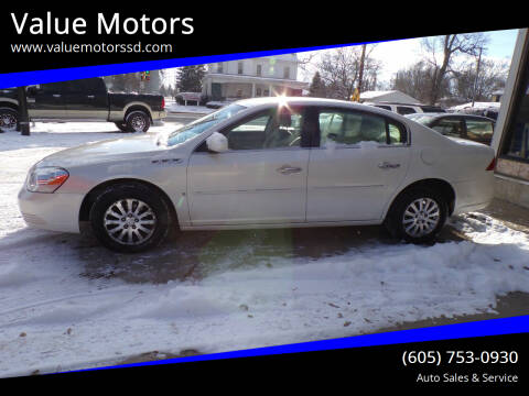 2008 Buick Lucerne for sale at Value Motors in Watertown SD