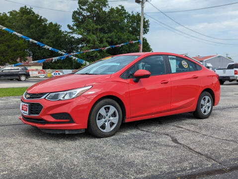 2018 Chevrolet Cruze for sale at Towell & Sons Auto Sales in Manila AR
