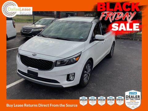 2018 Kia Sedona for sale at Dallas Auto Finance in Dallas TX