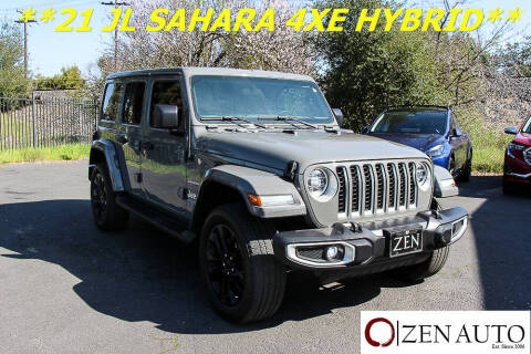 2021 Jeep Wrangler Unlimited for sale at Zen Auto Sales in Sacramento CA