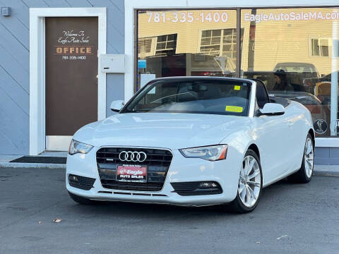 2013 Audi A5 for sale at Eagle Auto Sale LLC in Holbrook MA