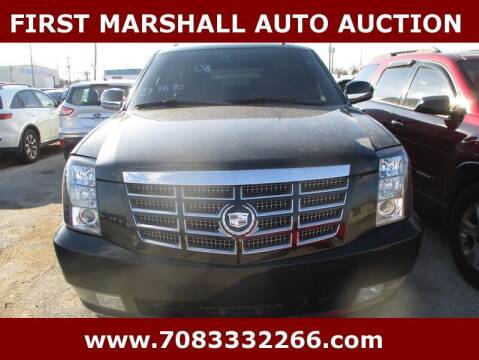 2008 Cadillac Escalade for sale at First Marshall Auto Auction in Harvey IL