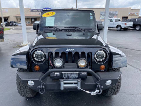 2012 Jeep Wrangler Sahara