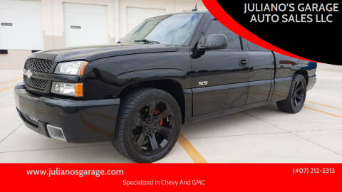 2003 Chevrolet Silverado 1500 SS for sale at JULIANO'S GARAGE AUTO SALES in Ocoee FL