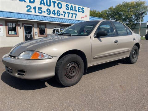 2002 Chevrolet Cavalier for sale at B & D Auto Sales Inc. in Fairless Hills PA