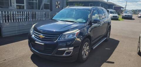 2015 Chevrolet Traverse for sale at MGM Auto Sales in Cortland NY