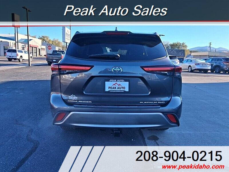 2021 Toyota Highlander Platinum