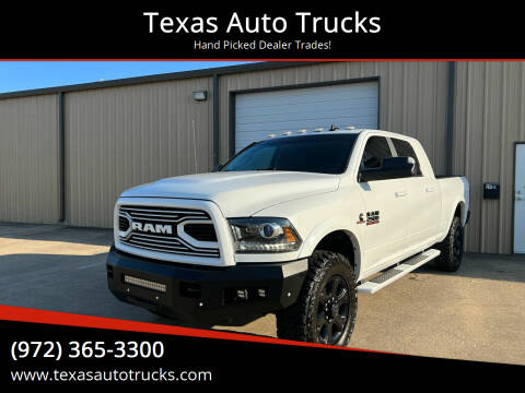 2018 RAM Ram Pickup 2500 for sale at Texas Auto Trucks in Wylie TX