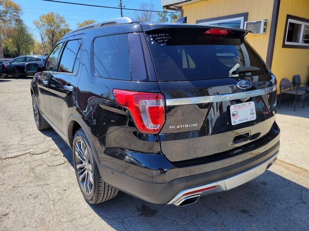 2016 Ford Explorer for sale at DAGO'S AUTO SALES LLC in Dalton, GA