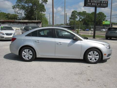 2012 Chevrolet Cruze for sale at Checkered Flag Auto Sales - East in Lakeland FL