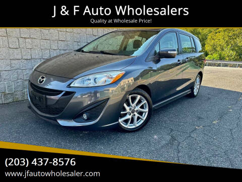 2013 Mazda MAZDA5 for sale at J & F Auto Wholesalers in Waterbury CT