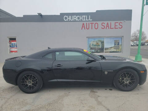 2012 Chevrolet Camaro for sale at CHURCHILL AUTO SALES in Fallon NV
