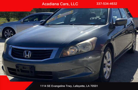 2010 Honda Accord for sale at Acadiana Cars in Lafayette LA