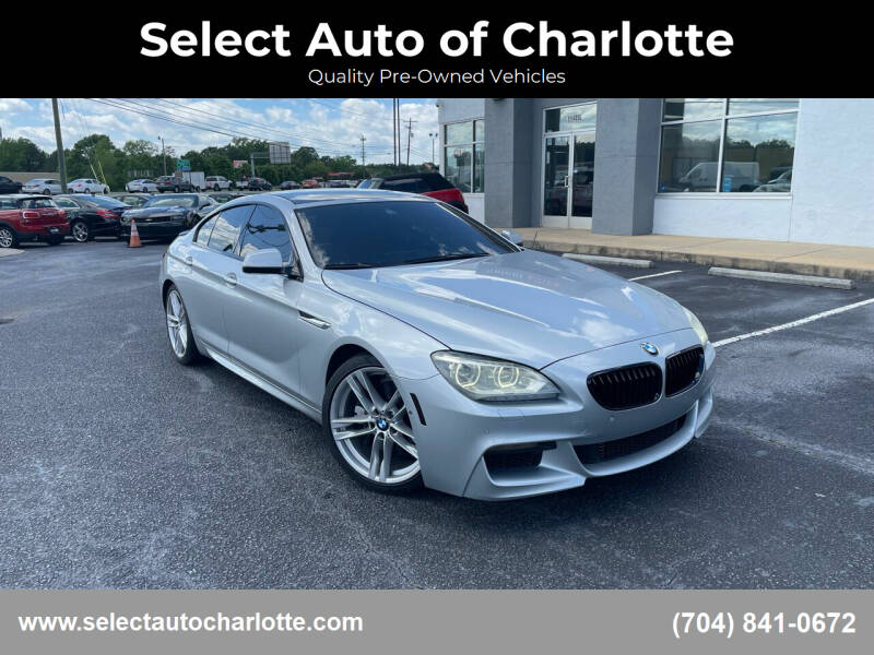 2015 BMW 6 Series for sale at Select Auto of Charlotte in Matthews NC