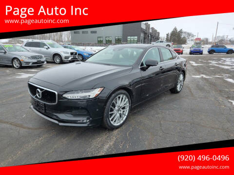 2017 Volvo S90 for sale at Page Auto Inc in Green Bay WI