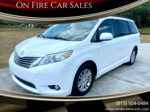 2011 Toyota Sienna for sale at On Fire Car Sales in Tampa FL