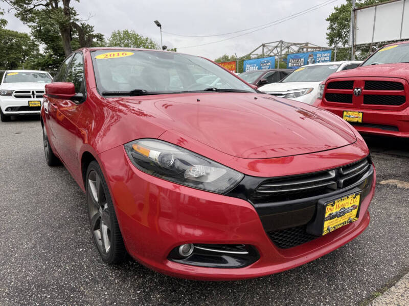Used 2016 Dodge Dart GT with VIN 1C3CDFEB5GD534018 for sale in Passaic, NJ