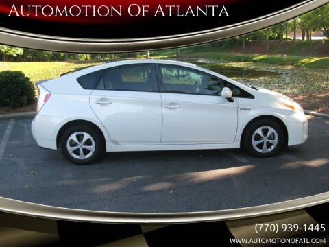 2012 Toyota Prius for sale at Automotion Of Atlanta in Conyers GA