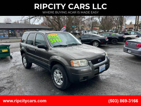 2004 Ford Escape for sale at RIPCITY CARS LLC in Portland OR