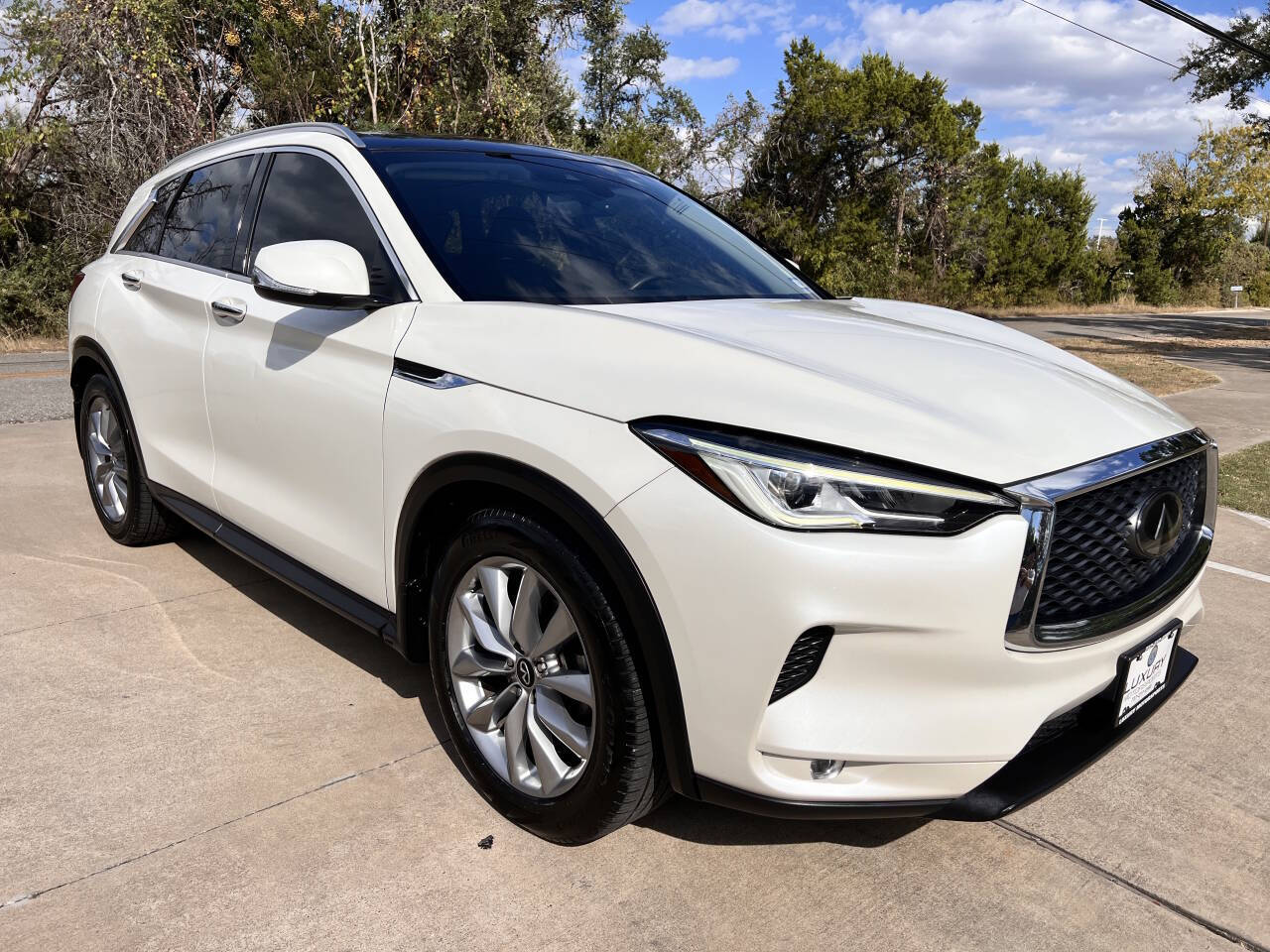 Used Car 2020 Infiniti Qx50  Luxe 4dr Crossover For Sale Under $20,000 In Austin, Texas