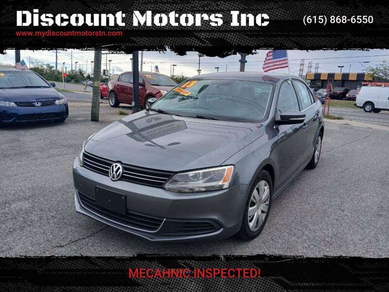 2013 Volkswagen Jetta for sale at Discount Motors Inc in Madison TN