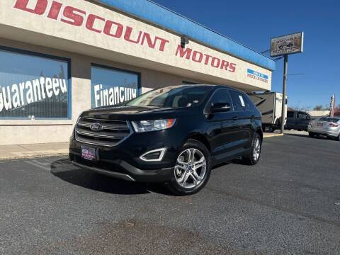 2016 Ford Edge for sale at Discount Motors in Pueblo CO