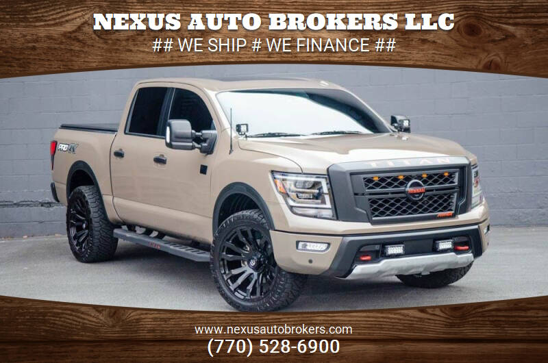 2021 Nissan Titan for sale at Nexus Auto Brokers LLC in Marietta GA