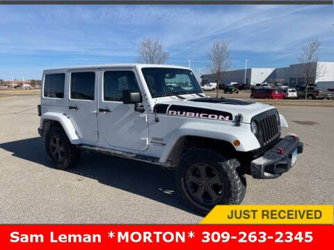 2018 Jeep Wrangler JK Unlimited for sale at Sam Leman CDJRF Morton in Morton IL
