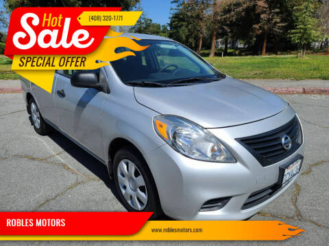 2014 Nissan Versa for sale at ROBLES MOTORS in San Jose CA