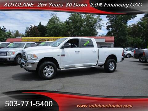 2011 RAM Ram Pickup 2500 for sale at Auto Lane in Portland OR