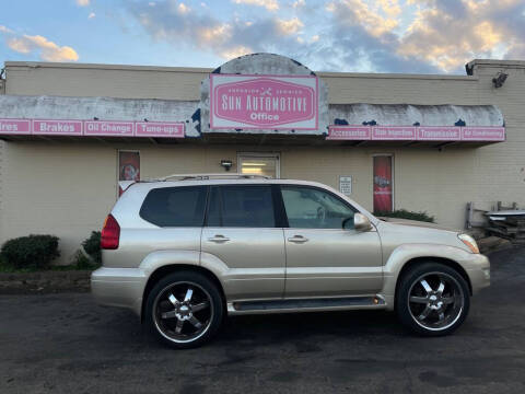 2006 Lexus GX 470 for sale at SUN AUTOMOTIVE in Greensboro NC