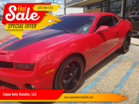 2013 Chevrolet Camaro for sale at Cajun Auto Resales, LLC in Lafayette LA