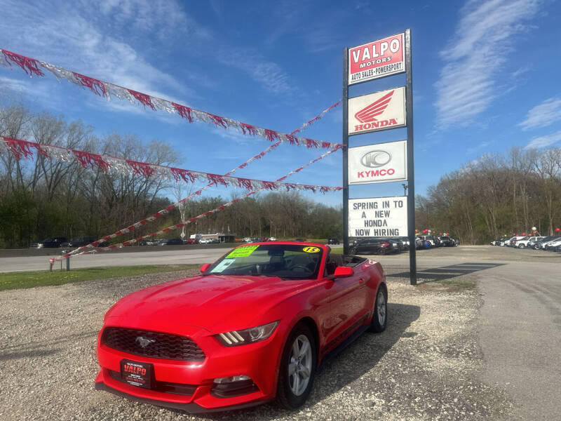 Used 2015 Ford Mustang V6 with VIN 1FATP8EM0F5396936 for sale in Valparaiso, IN