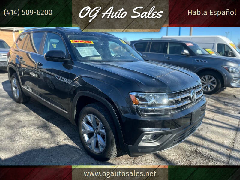 2018 Volkswagen Atlas for sale at OG Auto Sales in Milwaukee WI