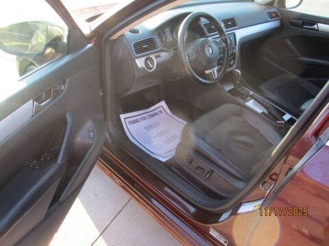 2012 Volkswagen Passat SE PZEV