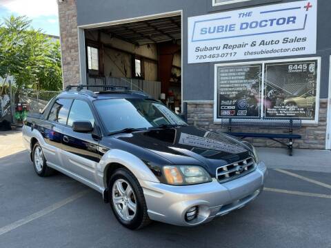 2003 Subaru Baja for sale at The Subie Doctor in Denver CO
