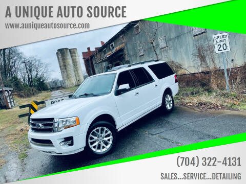 2017 Ford Expedition EL for sale at A UNIQUE AUTO SOURCE in Albemarle NC