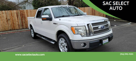 2010 Ford F-150 for sale at SAC SELECT AUTO in Sacramento CA