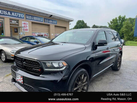 2017 Dodge Durango for sale at USA Auto Sales & Services, LLC in Mason OH