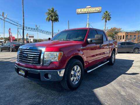 2012 Ford F-150 for sale at A MOTORS SALES AND FINANCE in San Antonio TX