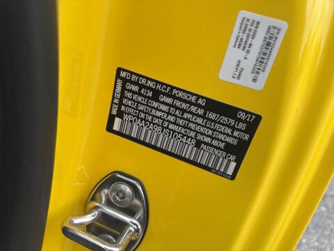 2018 Porsche 911 Carrera 4