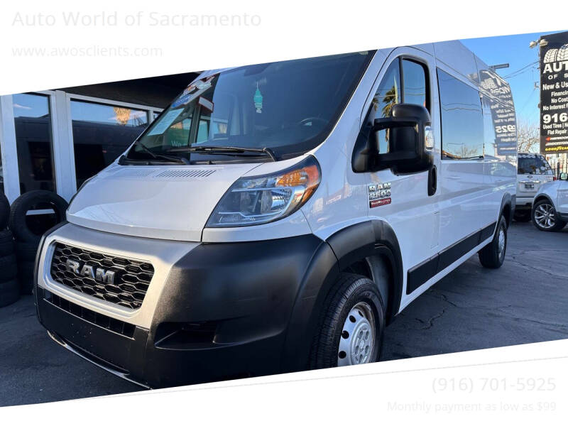 2021 RAM ProMaster for sale at Auto World of Sacramento Stockton Blvd in Sacramento CA