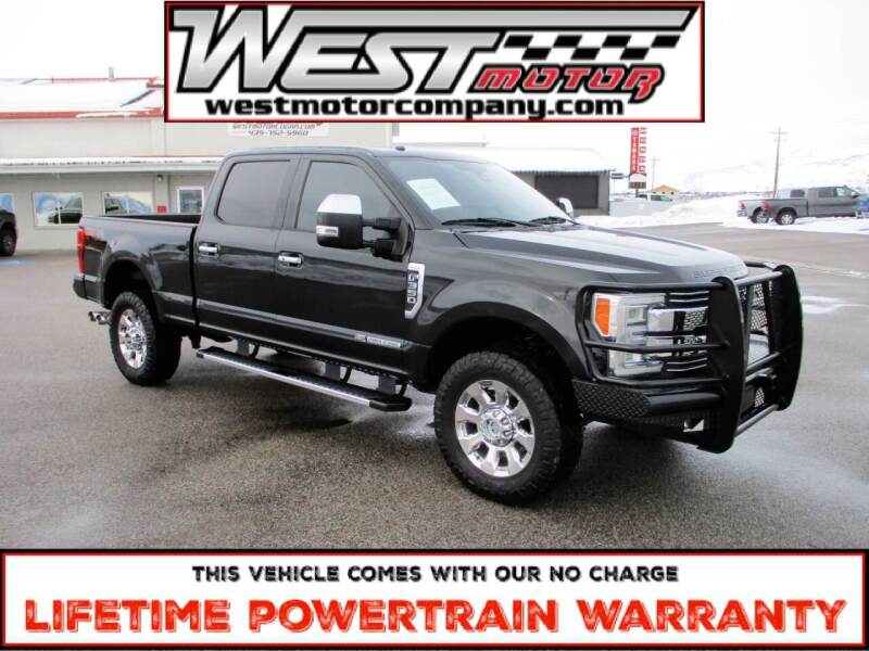 2018 Ford F-350 Super Duty for sale at West Motor Company in Hyde Park UT