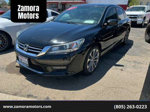 2015 Honda Accord for sale at ZAMORA MOTORS in Oxnard CA