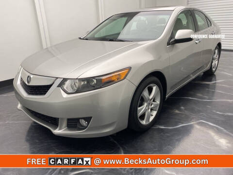 2010 Acura TSX for sale at Becks Auto Group in Mason OH